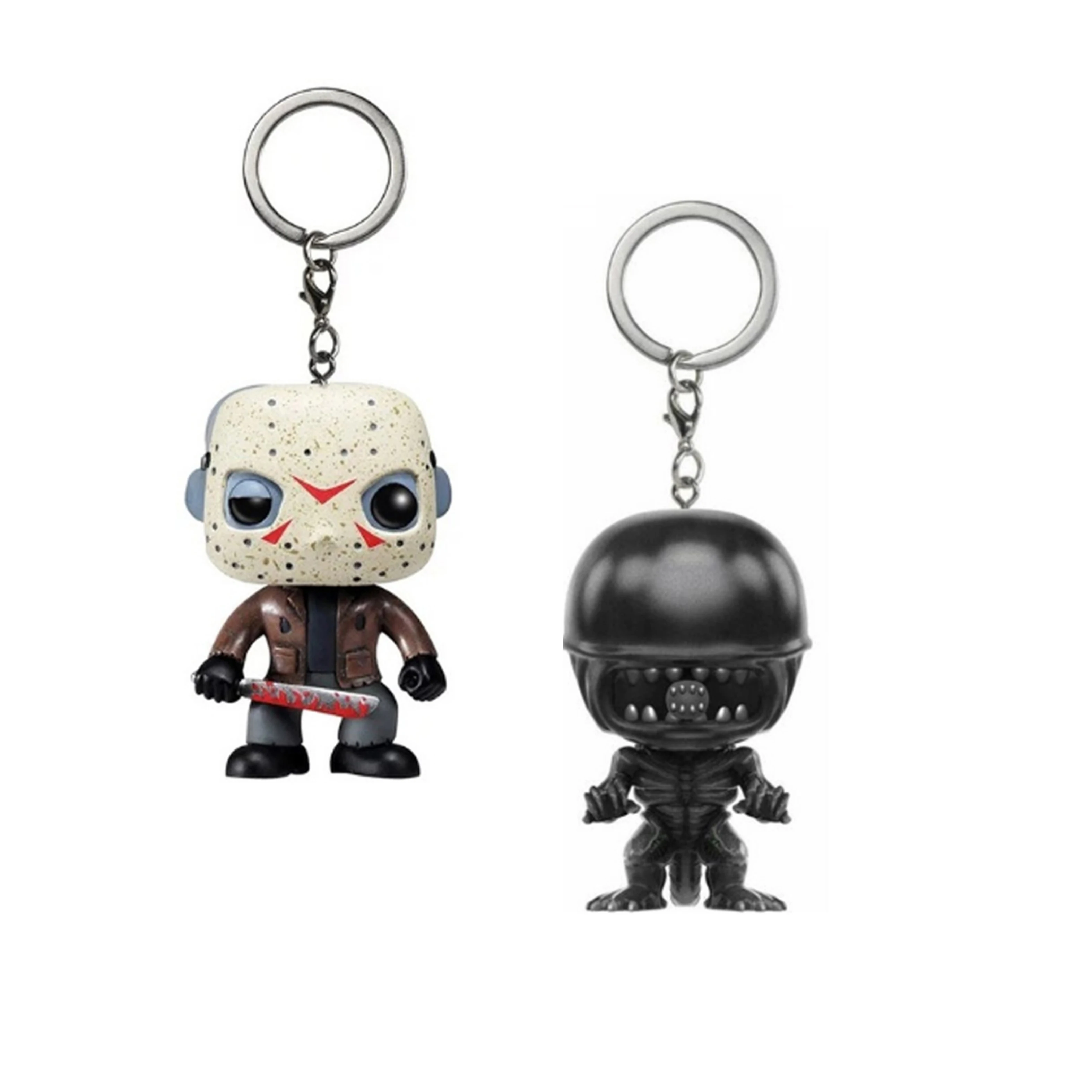 Брелок для ключей с изображением инопланетянина Джейсона вурхеса тики Стича