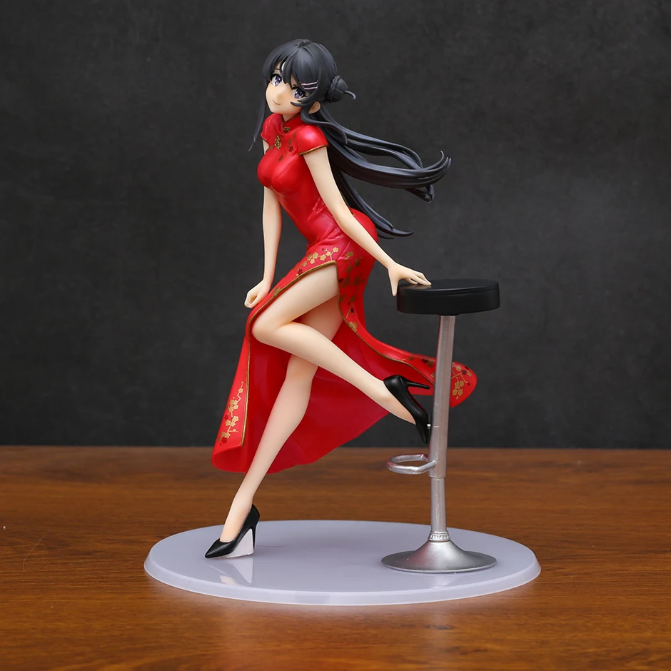 

Платье с сыром Sakurajima Mai, масштаб Ver 1/7, фигурка с рисунком, фигурки аниме Bishoujo