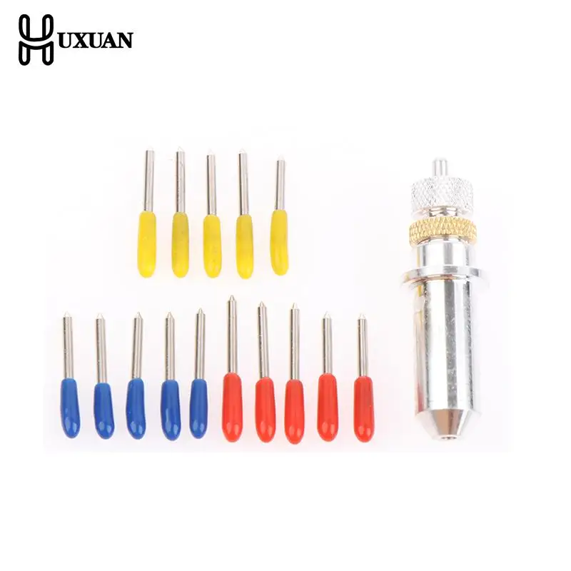 

1 Set Roland Cricut Plotter Blade 30/45/60 Degrees Knife Cutter Blades Vinyl Cutter Offset Knife Replacement Carving Tool