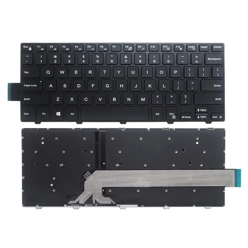 New Keyboard with backlit for DELL 14-3450 3470 3460 3480 5448 5441 5446 5455 3448