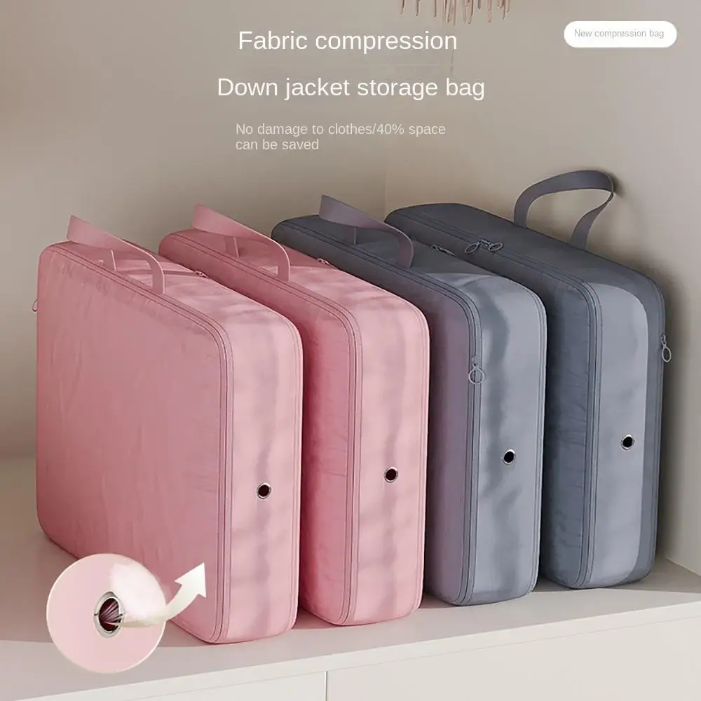 

Travel Clothing Storage Bag Seasonal Down Jacket Storage Tote Bag Household Clothing Compression Bag Travel Organization Storage