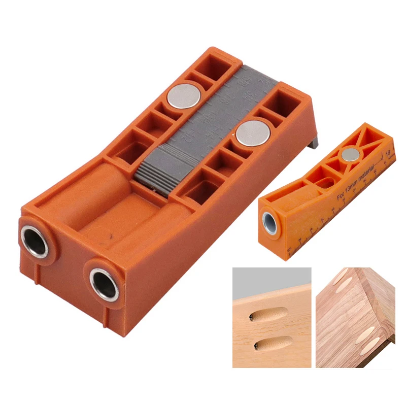 

Oblique Hole Drilling Positioning Woodworking Punch Locator Guide Angle Drill Bit Tool Positioner Jig Oblique Hole Holder Kit