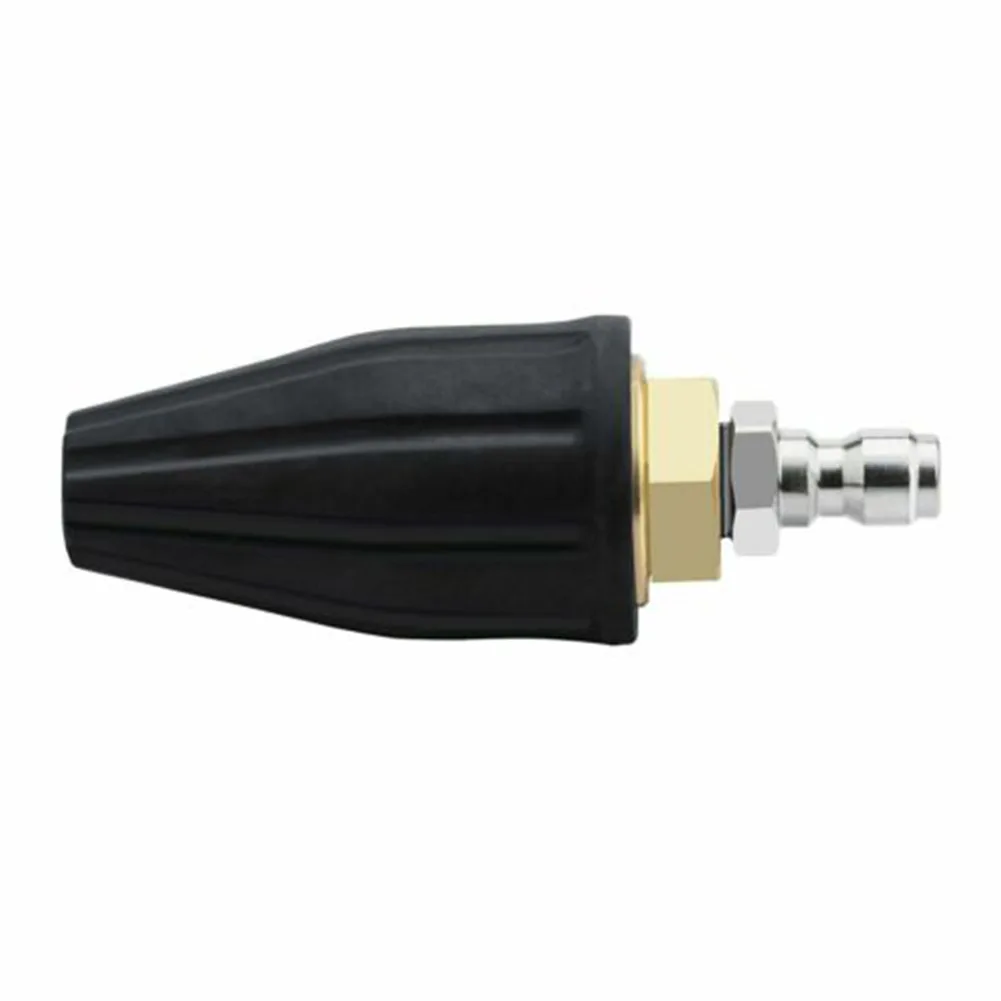 

1/4\" High Pressure Washer Quick Release Jet Rotating Turbo Nozzle Spray Tip 3000 Psi 150Bar Watering Equipment Jet Nozzles New