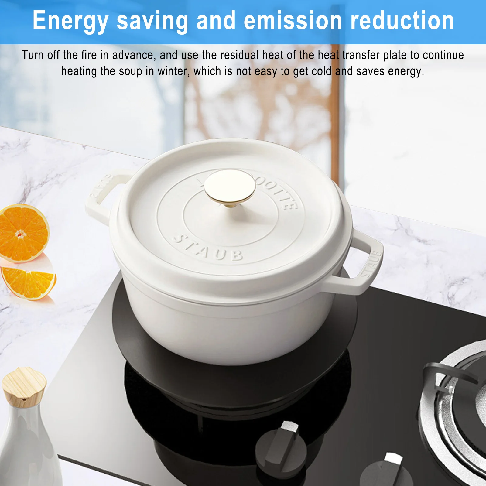 

Multi-Function Plate Gas Stove Defrost Tray Kitchen Tools Heat Sink Induction Cookers 24cm/28cm Aluminum Electric Stoves