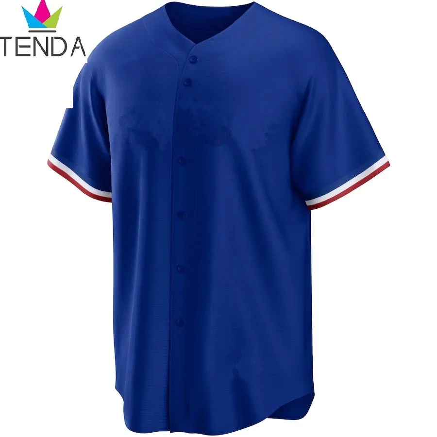 NEW TEXAS CUSTOM MEN WOMEN YOUTH KIDS BASEBALL JERSEYS RANGERS STITCH T-SHIRT