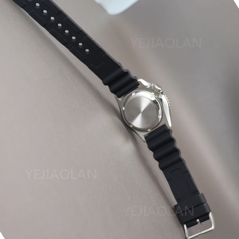 42.5mm skx007 Watches Case Rubber Strap Bracelet Mod skx skx009 skx013 Parts For Seiko nh34 nh35 nh36 nh38 Movement 28.5mm Dial