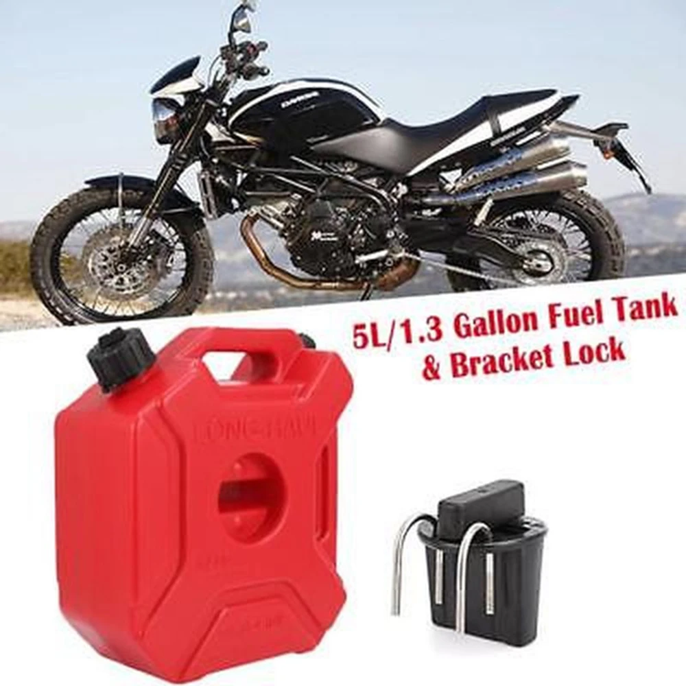 3L/ 5L Portable Fuel Tank Gas Gasoline Fuel Tank Plastic Jerry Container Can Universal for ATV SUV Motorcycle Atv Fuel Tank