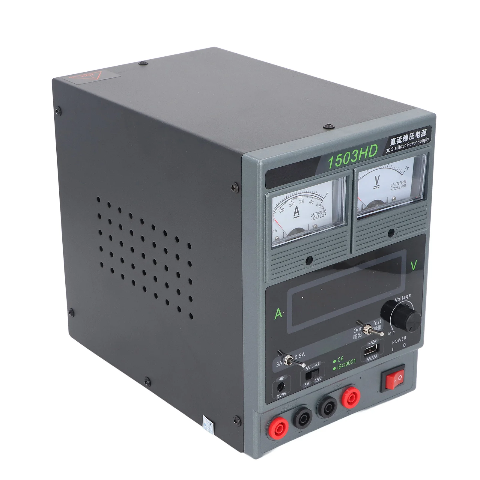 Переменный источник питания постоянного тока 15 В 3A Стабилизированный