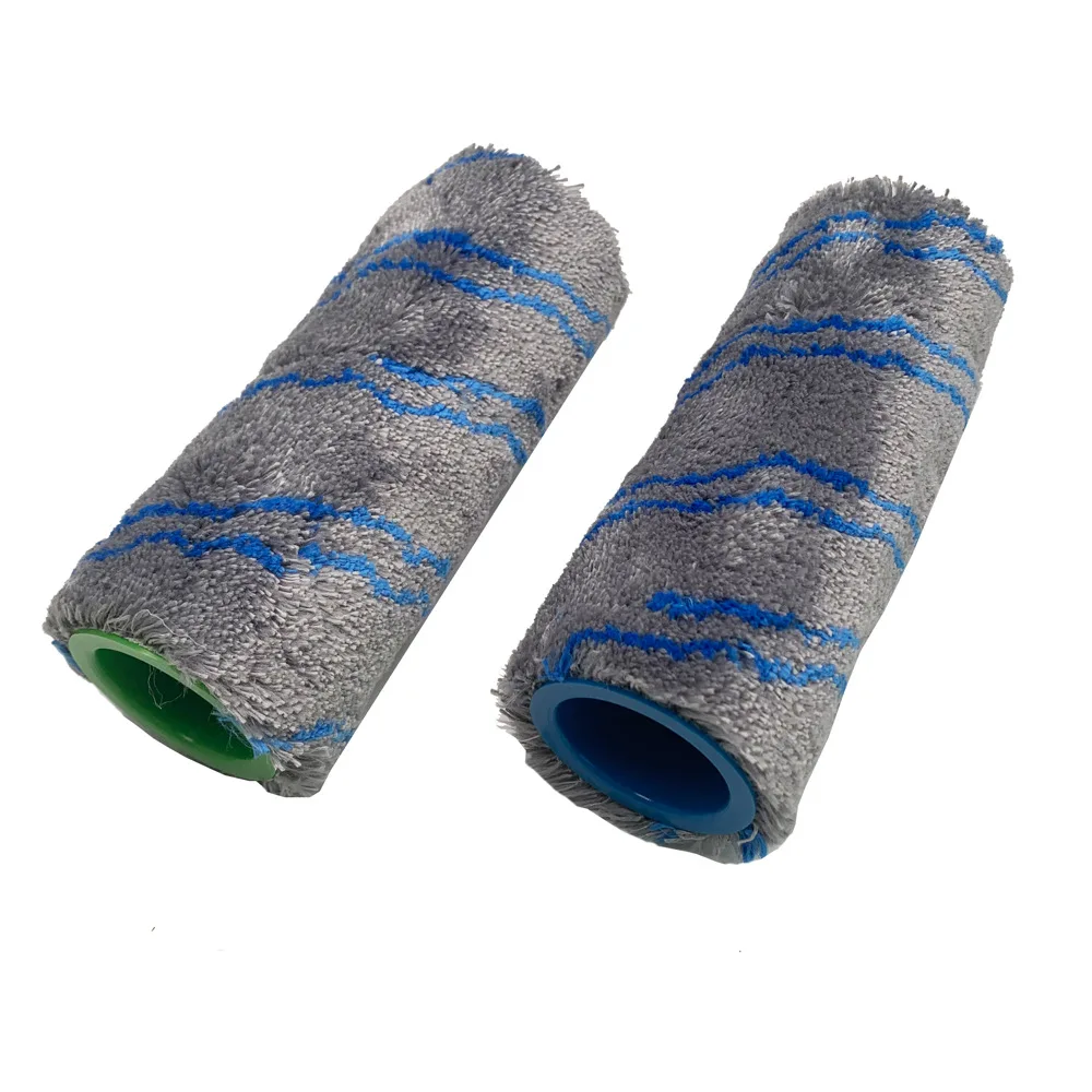 

Platen Roller 2pcs 60 ° C Cleaner Gray+Blue Hard Floor Integrated Kit Microfiber Set Stone Tiles For Karcher FC 7