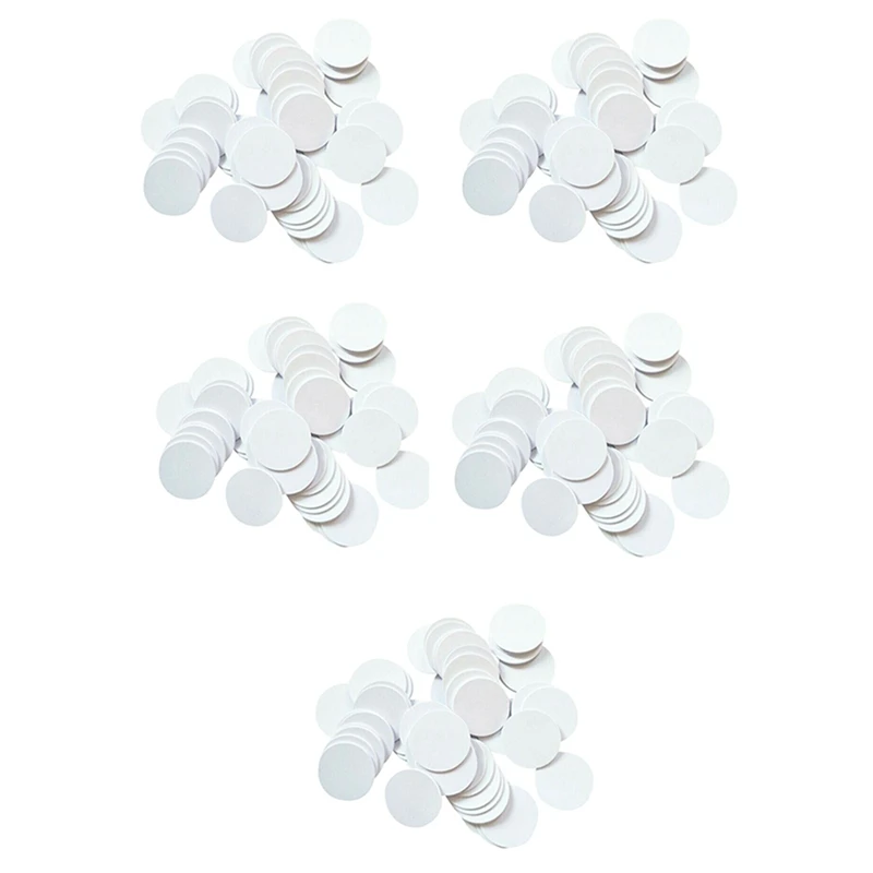 

500Pcs For NTAG215 NFC PVC Coins Chip Phones Available Labels Tag 215