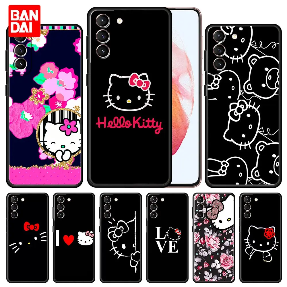 

Hello Kitty Flower Red Cool Case for Samsung Galaxy S22 S21 S20 S10 Plus Ultra FE 4G 5G S22Plus S20Plus S21Plus Funda Capa Cover