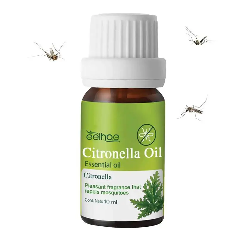 

10ml Natural Citronella Essential Oil Citronella Oil Mosquitoes Repellents Diffuser Aroma Oil Aromatic Essential Oils Skincare