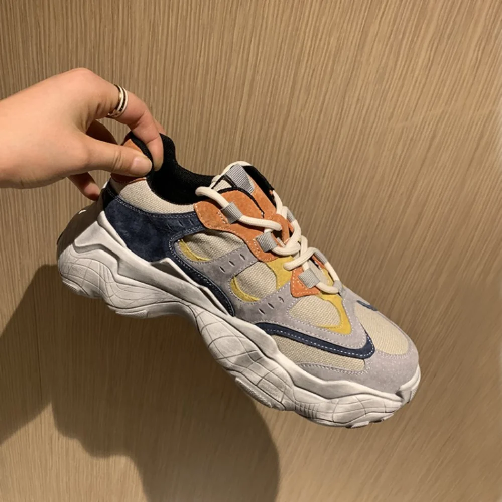 Dad Shoes Женские кроссовки Большой размер 41 42 Женская повседневная обувь Модные