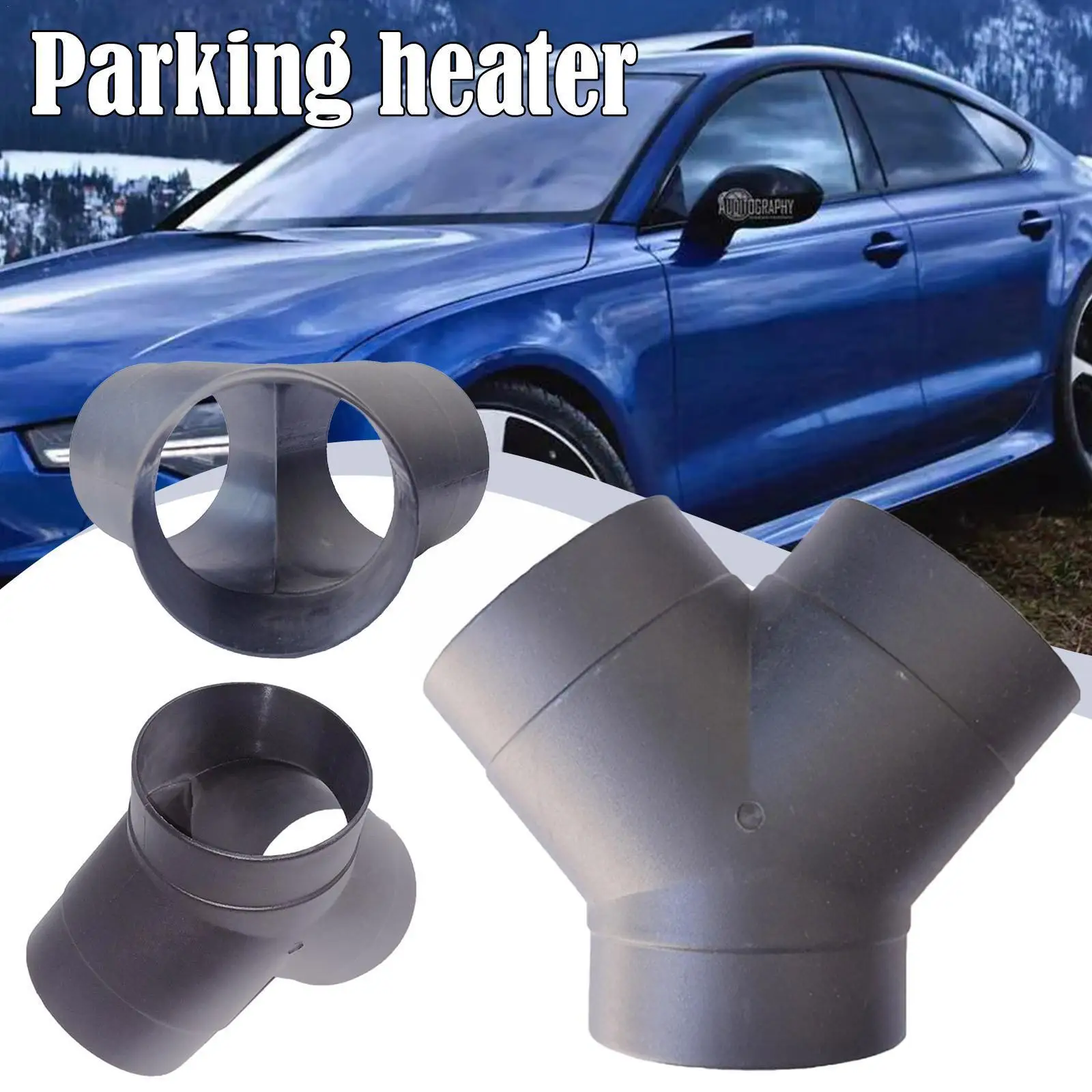 

75 мм Автомобильный нагреватель, редуктор, соединитель шланга, обогреватель, соединитель для Eberspacher или Webasto N4l1