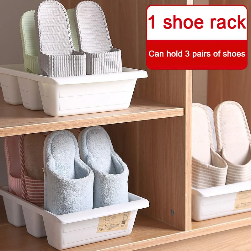 

1PC New Shoe Box Creative Upright Shoe Storage Box Plastic Organizer Dustproof Shoe Holder For Closet Organizer Rack Dropship