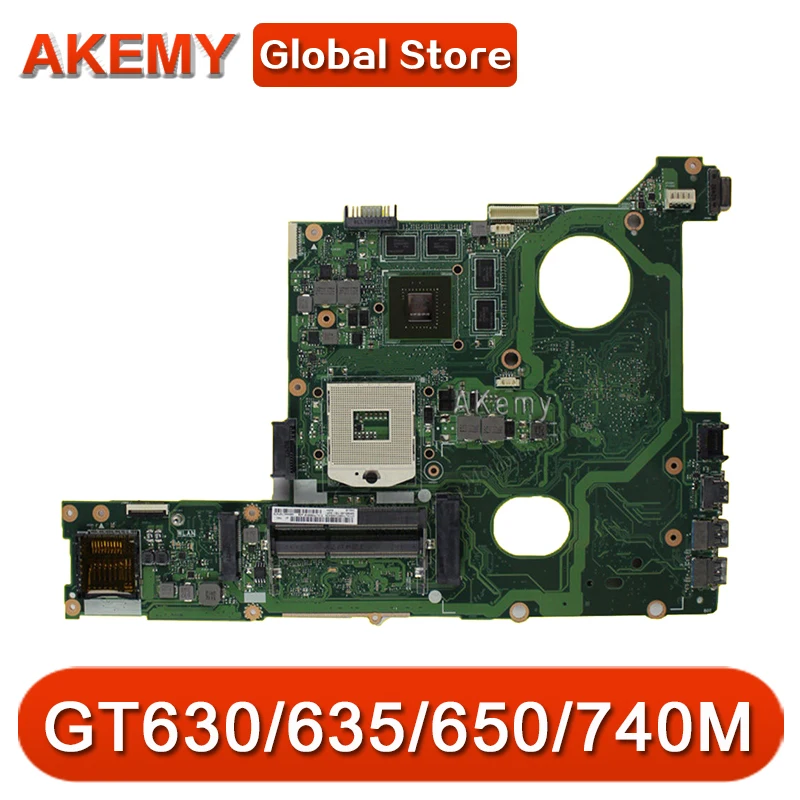 

N46VB Motherboard GT630M GT635M GT650M GT740M GPU HM76 For ASUS N46VB N46VZ N46VJ N46VM N46VV N46VB Laptop Motherboard mainboard