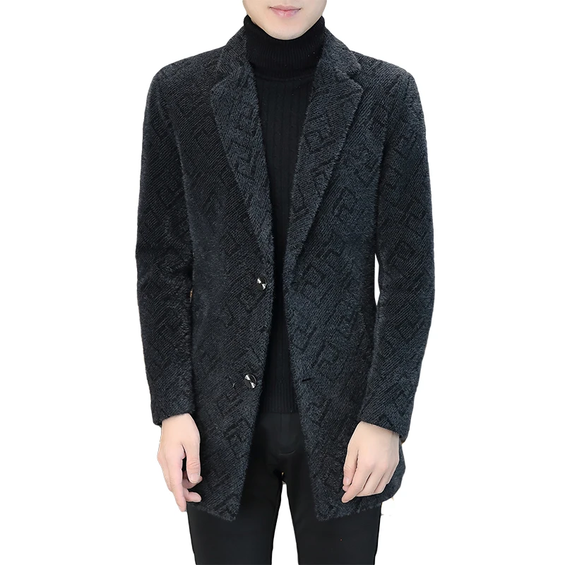 Новая мужская Модная приталенная Повседневная Элегантная куртка в британском