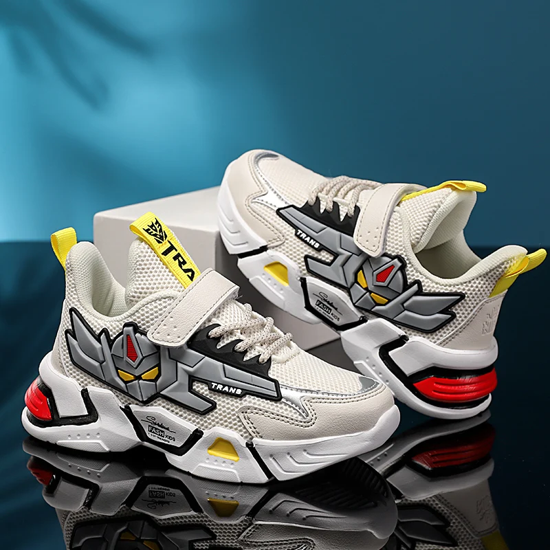 2023 Spring Kids Running Shoes Children's Fashion Running Tennis Casual Sneakers Breathable Boys Child Shoes Chaussure Enfant