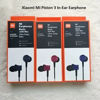 3 5mm in ear earphone mi headset piston earbuds fresh version with mic for redmi note 7 8 pro 8a 7a 8t 6 mi 5 5s a1 a2 a3
