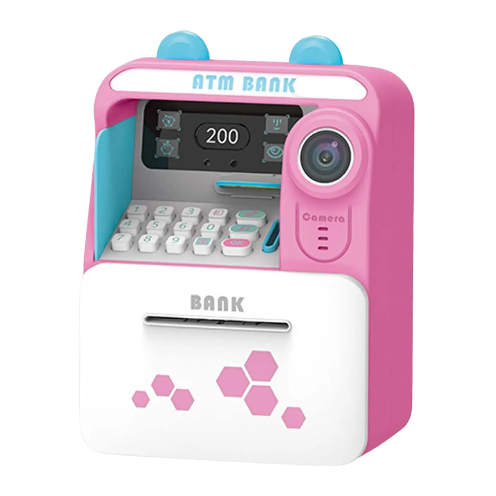 

Piggy Bank Toy small atm Machine Coin Cash Register Toys for Children Girls