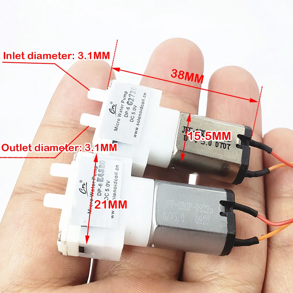 Миниатюрный вакуумный насос мембранный Водяной с отрицательным давлением