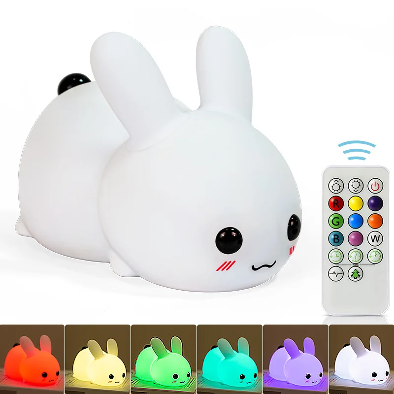 

RGB Ночник-кролик FENGLAIYI для детей