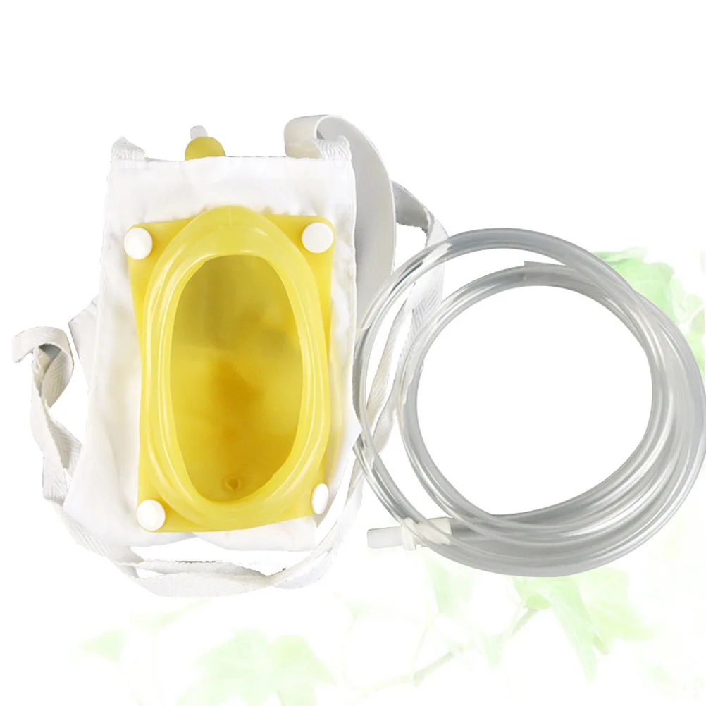 

1pc Urinary Drainage Bag Sealed Clear 1000ml Anti Reflux Valve Container Urine Bag Latex Bag for Ladies