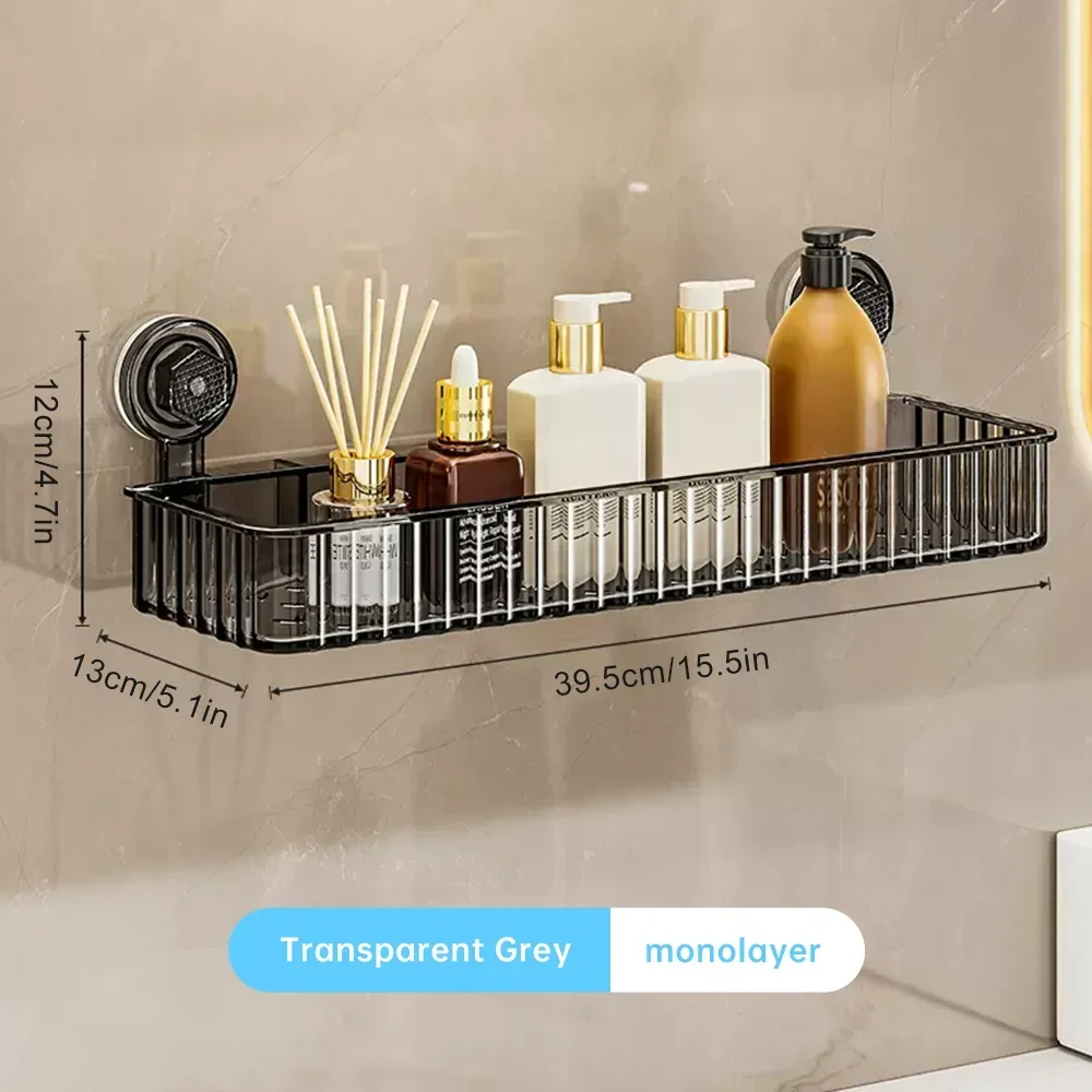 

Настенная полка для ванной на присоске