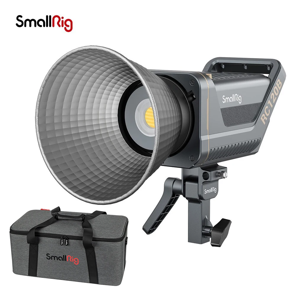 

SmallRig RC120D 5600K RC120B Bi-Color 2700-6500K LED Video Photography Light Bluetooth App Control PK Nanlite 3615