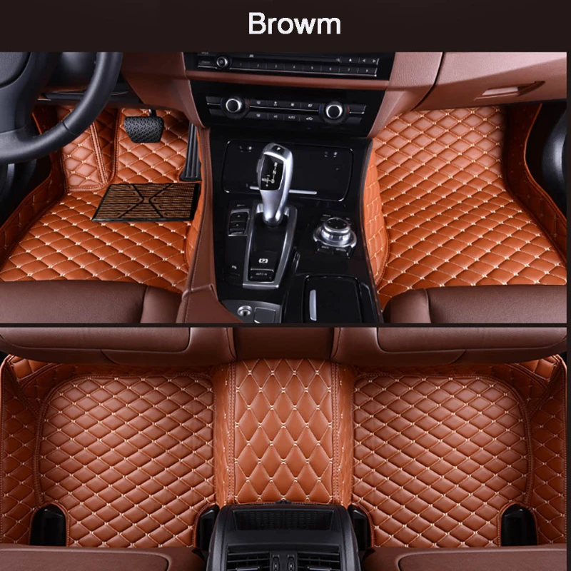 

Full Surround Custom Leather Car Floor Mat for KIA Sorento(7seat) Carens(7seat) Telluride(7seat) Car Accessories
