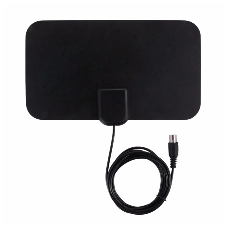 

European HDTV IEC Antenna Free View Television Local Channel for All Indoor TVs Support 1080p Amplifier Signal Booster