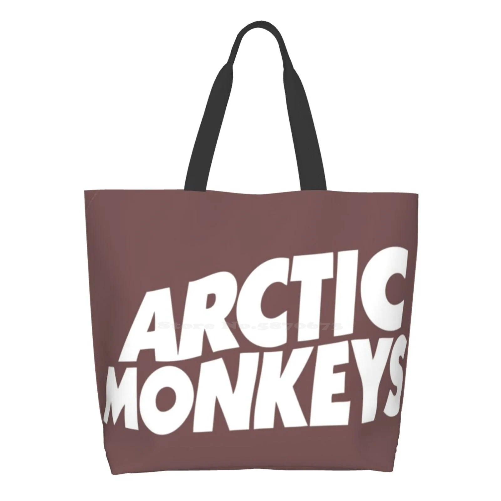 

Monkey Music High Quality Large Size Tote Bag Monkey Music Funny New Hot Music Cartoon Party Night Us Band Electro Electronic