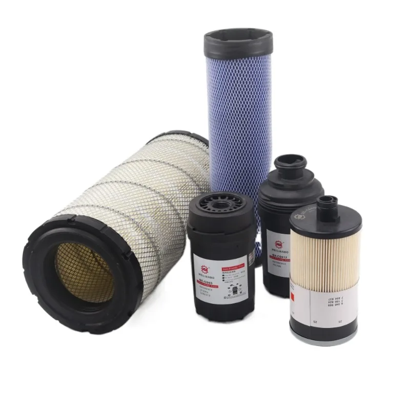 

XOJOX для Xe135d 150d Efi масляный дизельный воздушный фильтр для двигателя, масло, вода, аксессуары для дизельного экскаватора