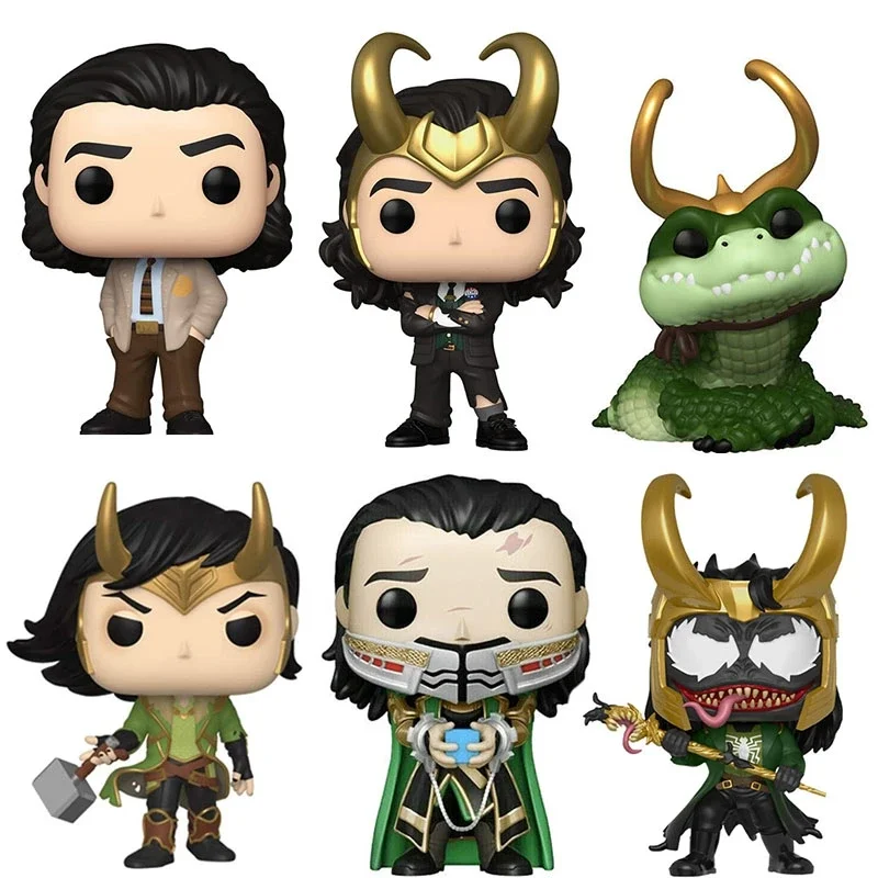 Фигурки экшн-фигурок FUNKO POP президент Локи 898 #895 # Loki 747 Venomized 368 #901 ALLIGOTAR 02 виниловые