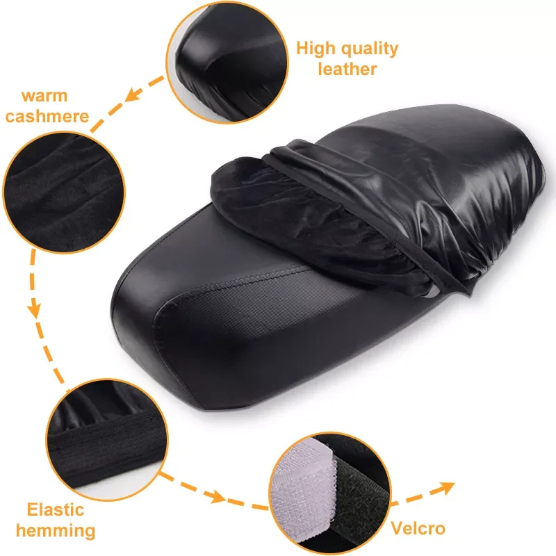 

NEW2023 Motorcycle Imitation Leather Cool Cover Cushion Protection Sunscreen Sun Pad Waterproof 3D Mesh Motorcycle Accessories