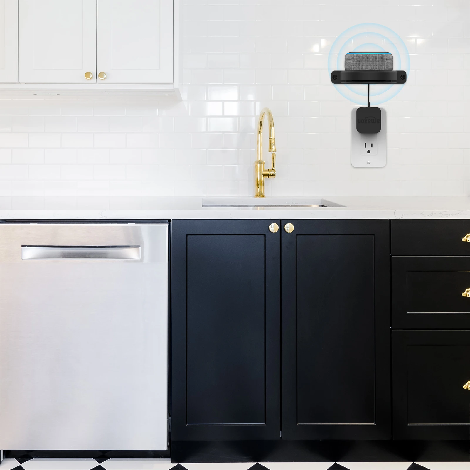 

Настенный держатель для динамиков ForEcho Dot 3rd/4th