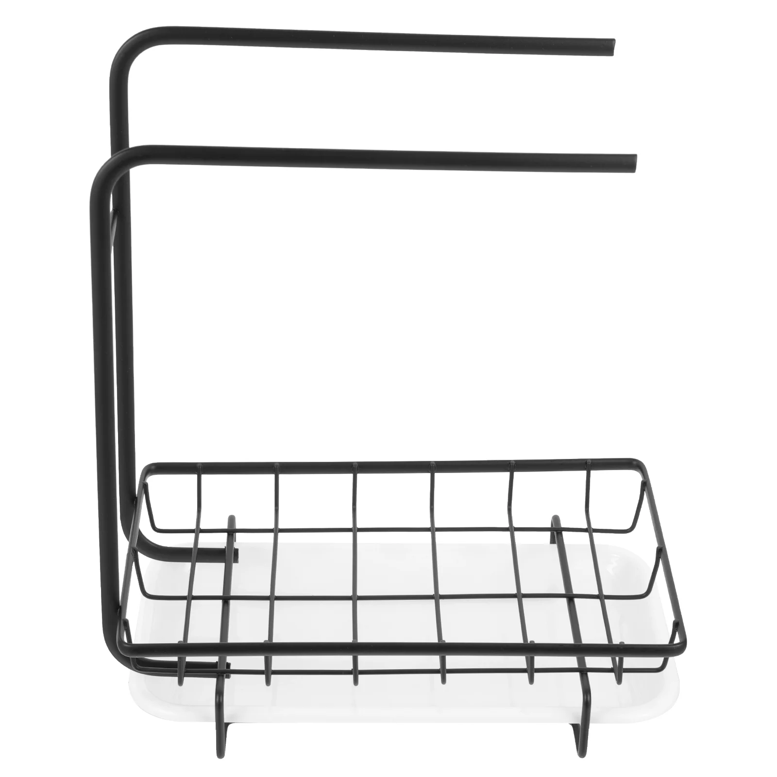 

Sponge Sink Holder Kitchen Rackorganizer Dishclothsoap Drain Draining Shelf Dish Nail Free Wall Mounted Storage Supplies Stand