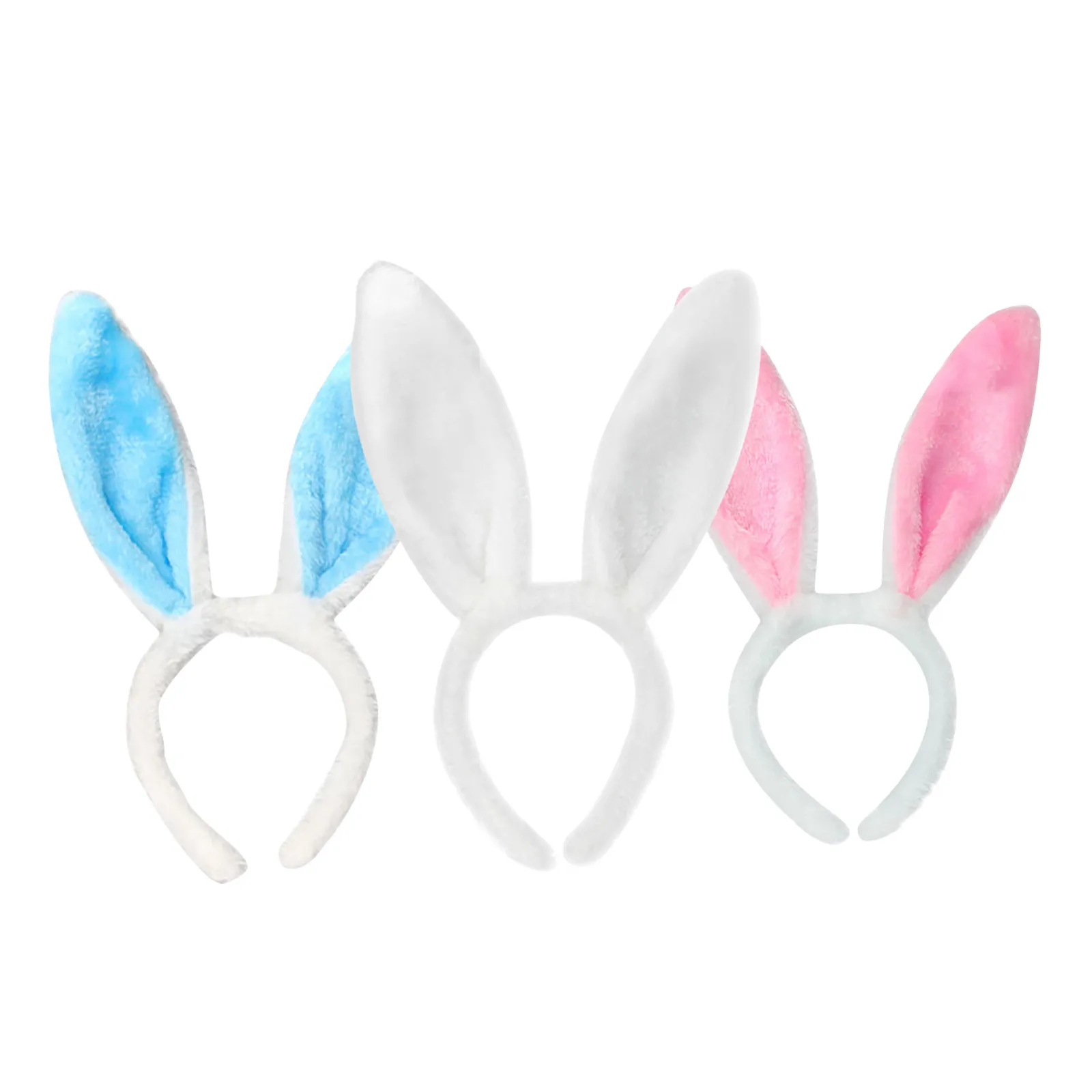 

Accessories Easter Adult 3PC Hairband Ear Rabbit Hairband Hair Headband Children Plush toy