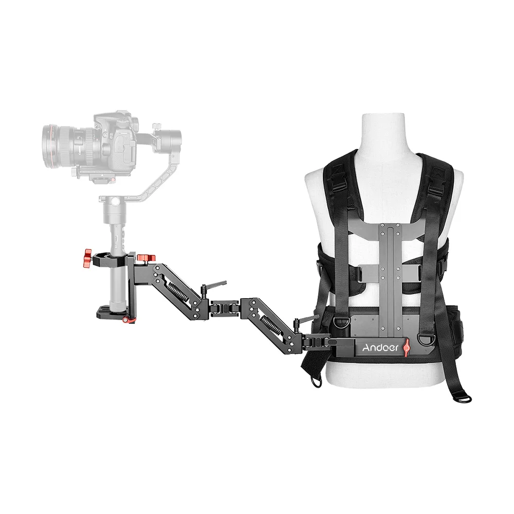 

B300 Three-Axis Gyroscope Stabilizer Spring Handheld Damping Arm Vest Camera Shooting Accessory for SLR Stabilizers