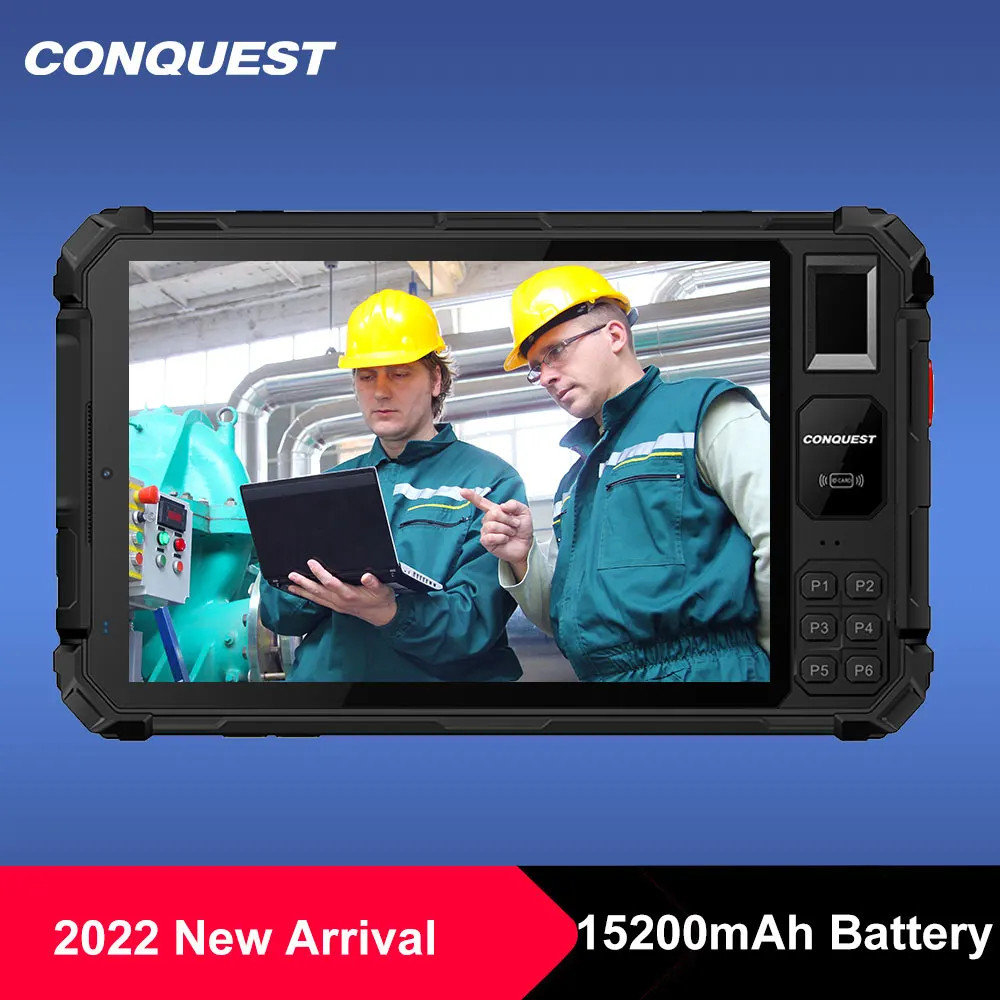 

Планшет CONQUEST S22 в усиленном корпусе, 15200 мАч, 4G, 6 ГБ + 128 ГБ