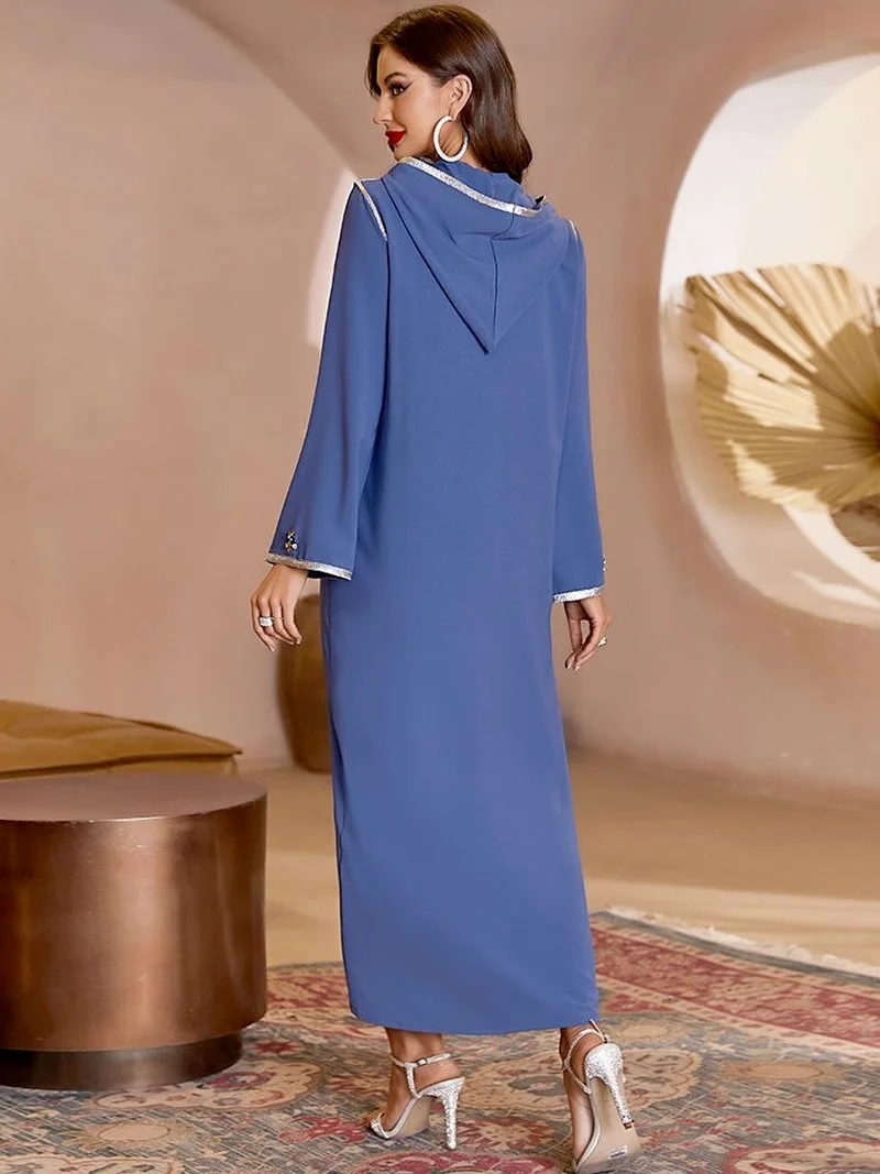 Ramadan Abaya Dubai Arabic Turkey Islam Muslim Dress Kaftans African Dresses For Women Robes De Soiree Djellaba Femme Musulmane