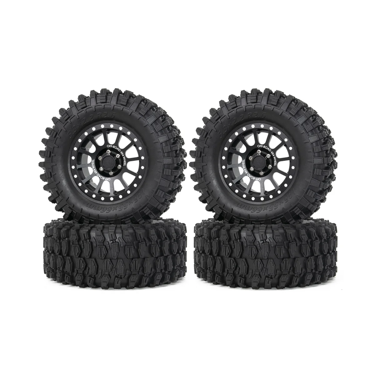 

4 шт., резиновые шины для радиоуправляемых автомобилей, 2,6 дюйма, 135 мм