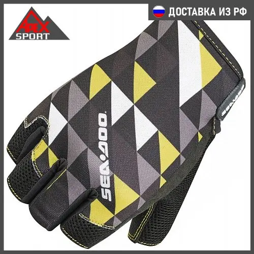 2863551610 Перчатки для водных видов спорта Attitude Shorty Gloves-Yellow-3XL |