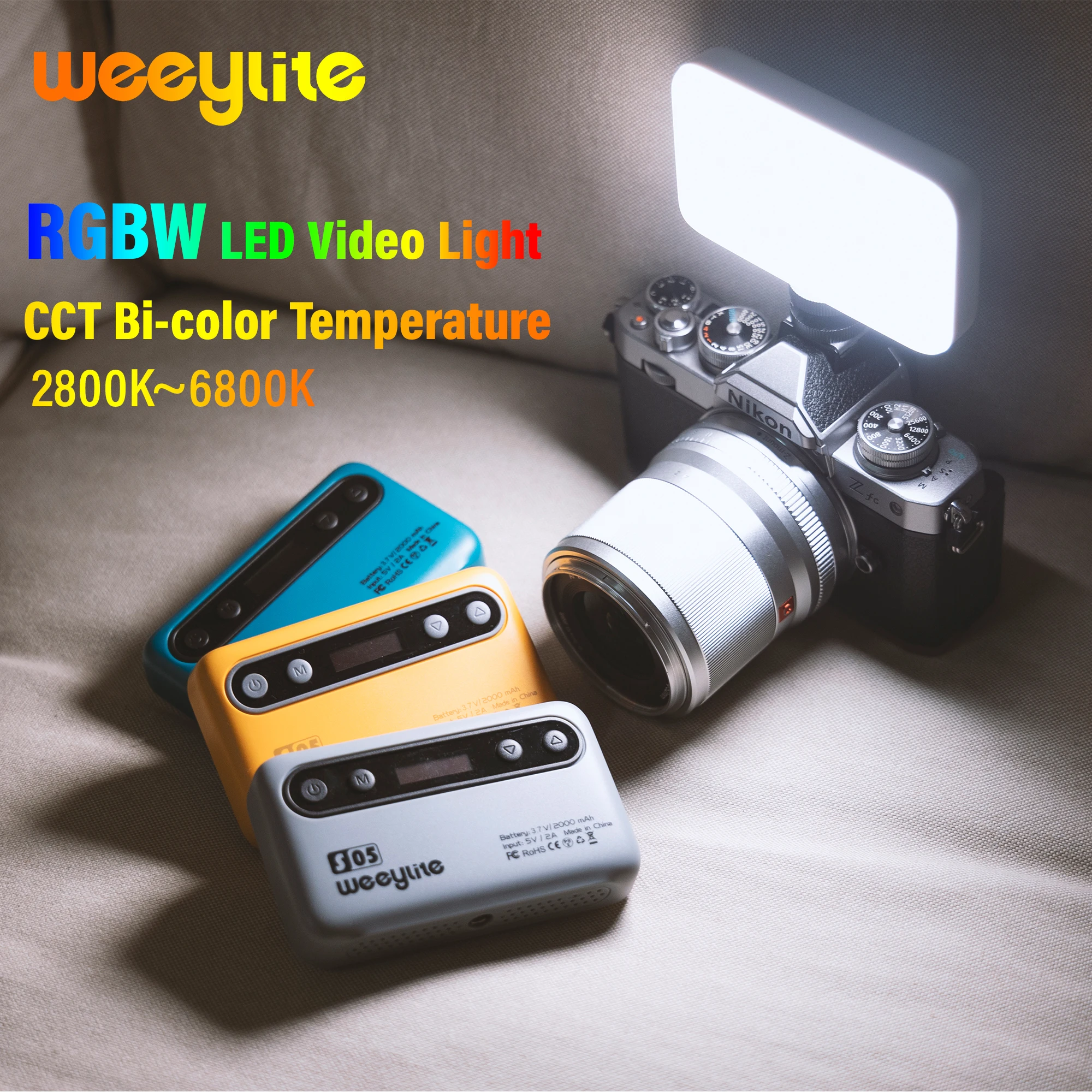 Мини-камера VILTROX Weeylite S05 с RGB-светодиодами