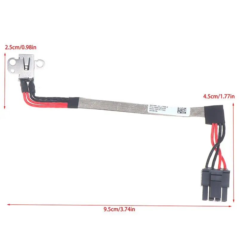 Для ноутбуков MSI Pulse 15 GF66 GL66 MS1581 MS1582 MS1583 MS1585: разъем питания постоянного тока, гибкий кабель для зарядки DC-IN K1G-3004100-H39 (art.: 3920db6ffbc79) - 3920db6ffbc79