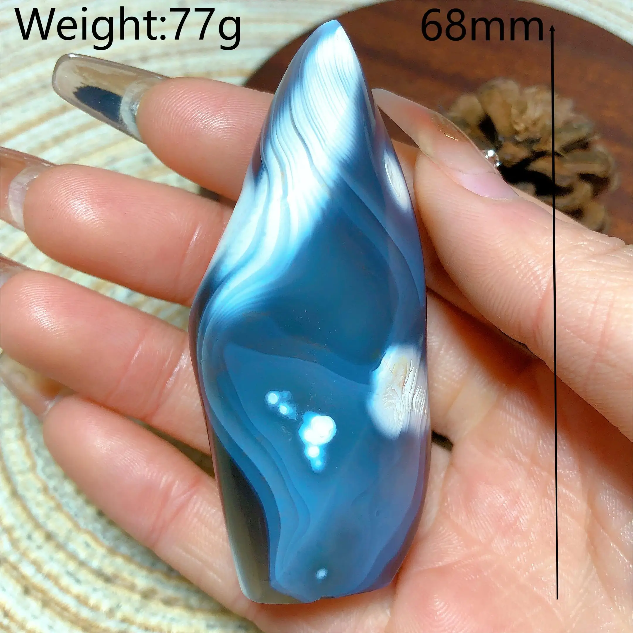 

Камни Агат пламя