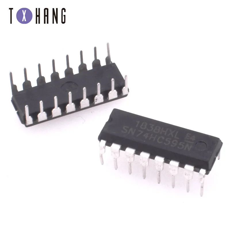 10 шт. SN74HC595N DIP16 SN74HC595 DIP 74HC595N 74HC595 Новая интегральная схема