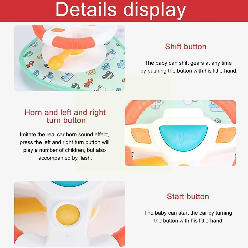 

Детская игрушка-машинка, искусственная Детская игрушка с светильник кой, музыкальная активность, детские игрушки для новорожденных девоче...