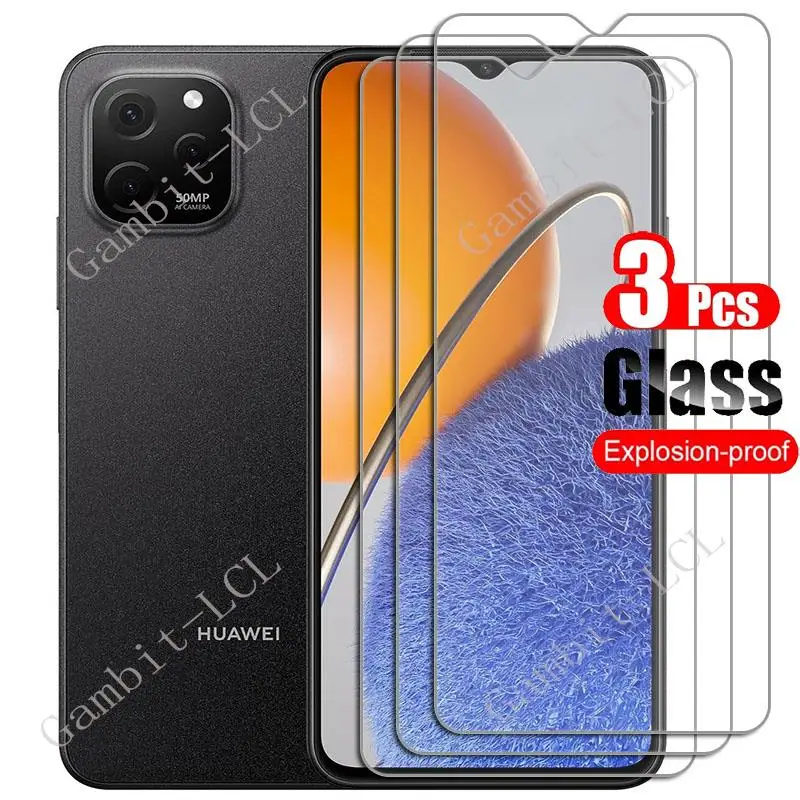 Закаленное стекло для Huawei Nova Y61 6,52 дюйма, 1-3 шт.