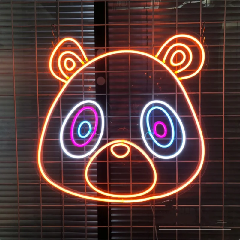 Graduation Bear Neon Sign Custom Flex Led Neon Light Sign Bar Decor Shop Decor Birthday Gift Wall Decor Room Decor Birthday Sign